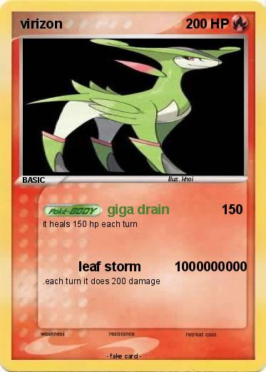 Pokemon virizon