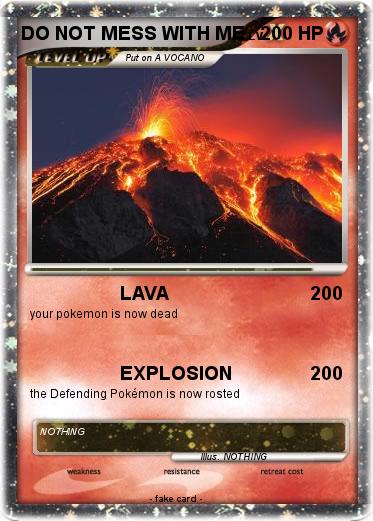 Pokemon DO NOT MESS WITH ME