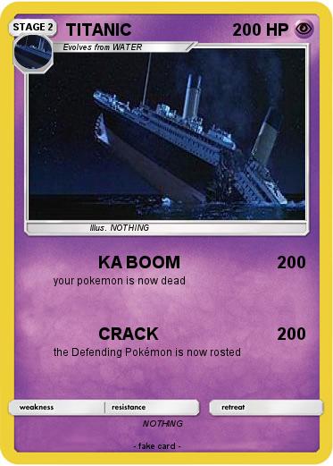 Pokemon TITANIC