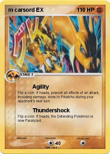 Pokemon m carsord EX