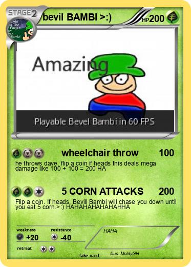 Pokemon bevil BAMBI >:)