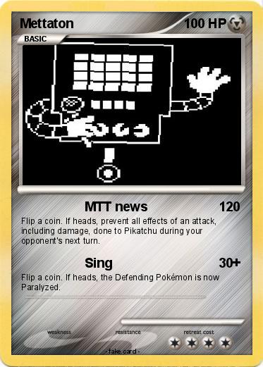 Pokemon Mettaton