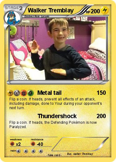 Pokemon Walker Tremblay