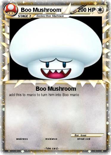 Pokemon Boo Mushroom