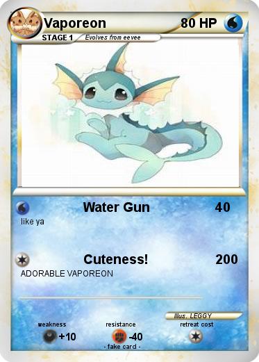 Pokemon Vaporeon