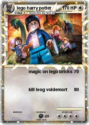 Pokemon lego harry potter