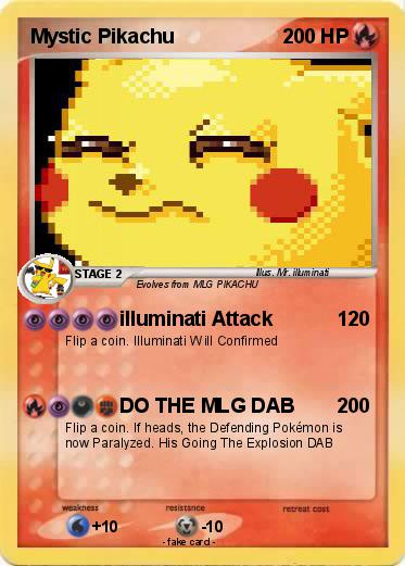 Pokemon Mystic Pikachu