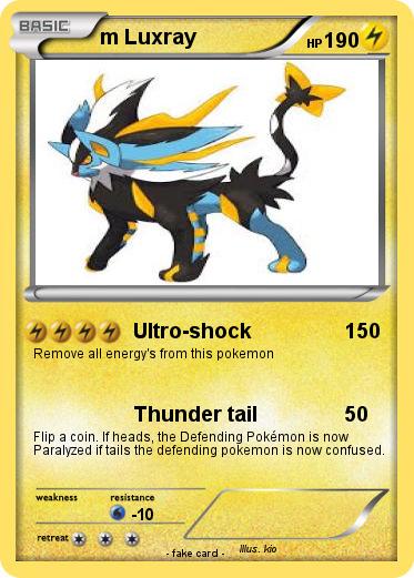 Pokemon m Luxray