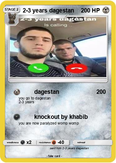 Pokemon 2-3 years dagestan