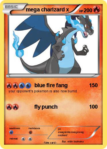 Pokemon mega charizard x