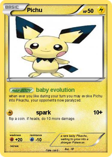 Pokemon Pichu