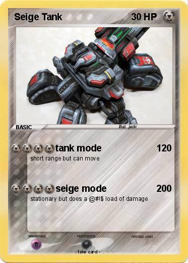 Pokemon Seige Tank