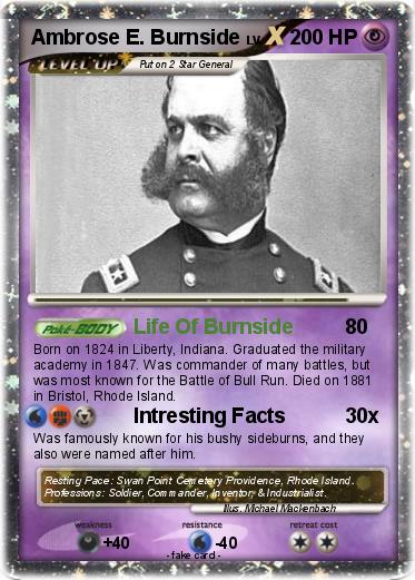 Pokemon Ambrose E. Burnside