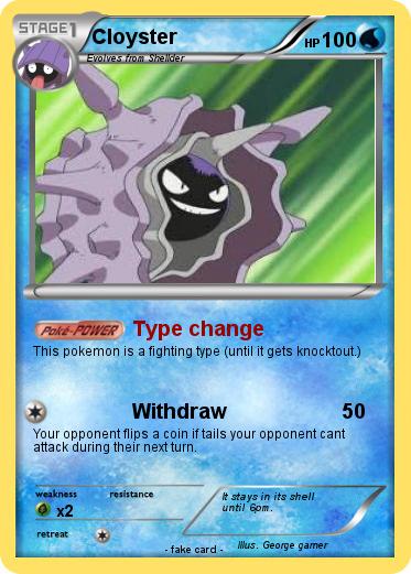 Pokemon Cloyster