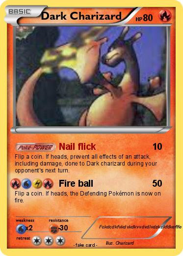 Pokemon Dark Charizard