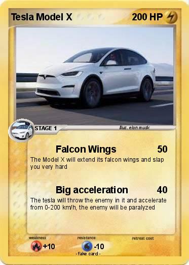 Pokemon Tesla Model X