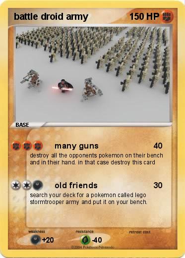 Pokemon battle droid army