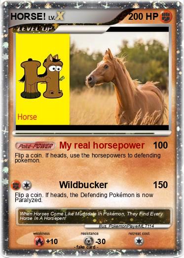 Pokemon HORSE!