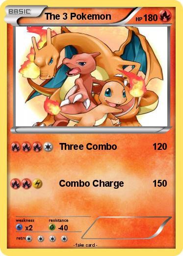 Pokemon The 3 Pokemon