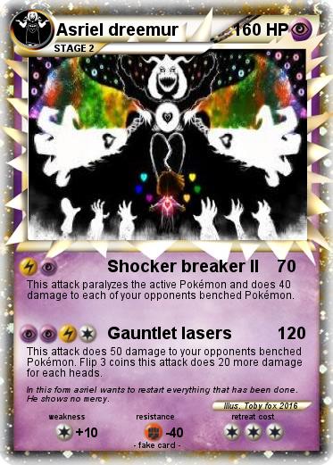 Pokemon Asriel dreemur