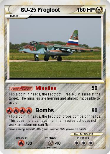 Pokemon SU-25 Frogfoot
