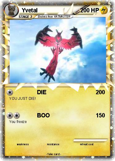 Pokemon Yvetal