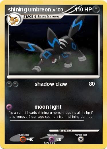 Pokemon shining umbreon