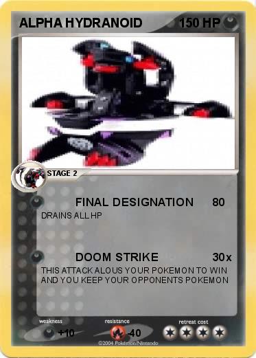 Pokemon ALPHA HYDRANOID