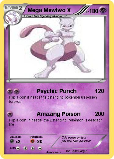 Pokemon Mega Mewtwo X