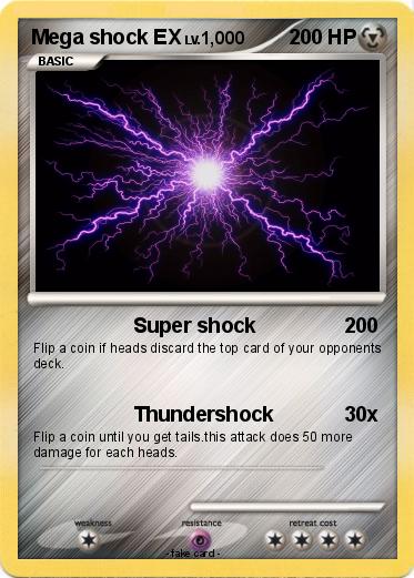 Pokemon Mega shock EX