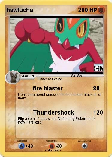 Pokemon hawlucha