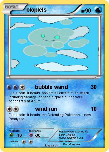 Pokemon bloplels