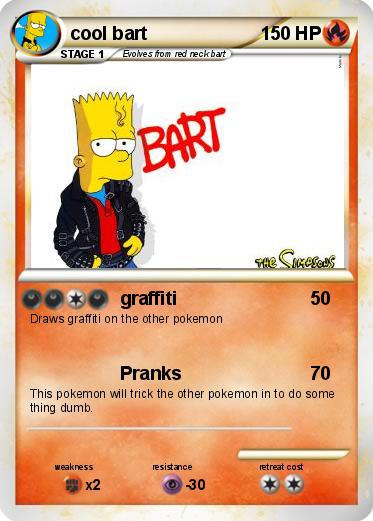 Pokemon cool bart