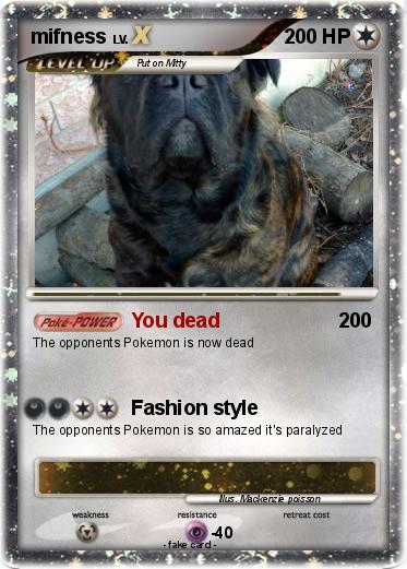 Pokemon mifness