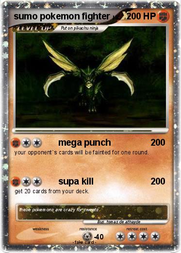 Pokemon sumo pokemon fighter