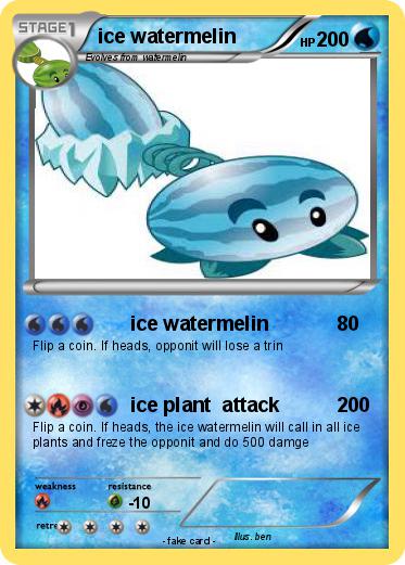 Pokemon ice watermelin