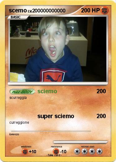 Pokemon scemo