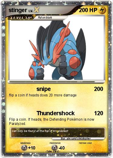 Pokemon stinger