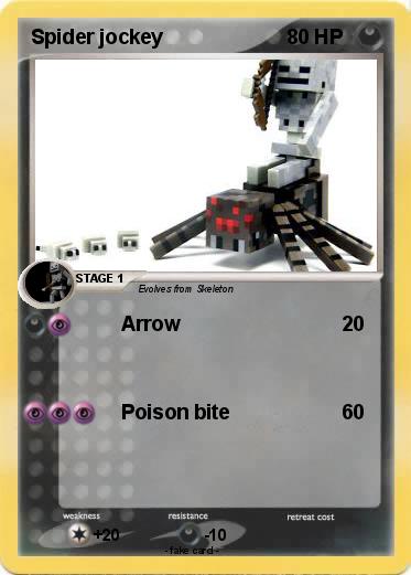 Pokemon Spider jockey