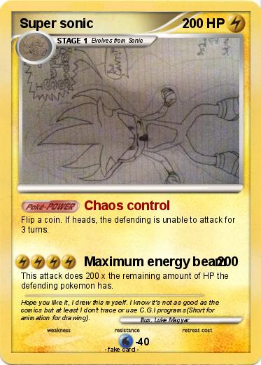 Pokemon Super sonic