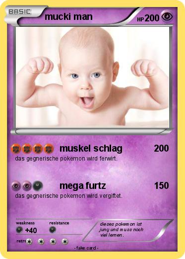 Pokemon mucki man
