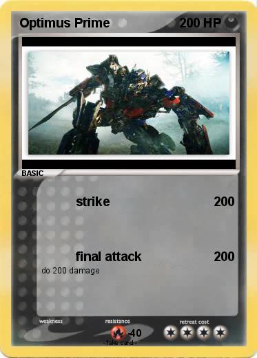 Pokemon Optimus Prime