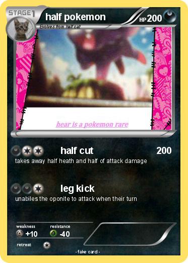 Pokemon half pokemon