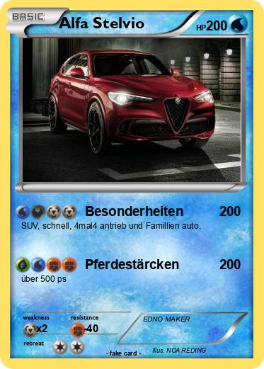 Pokemon Alfa Stelvio