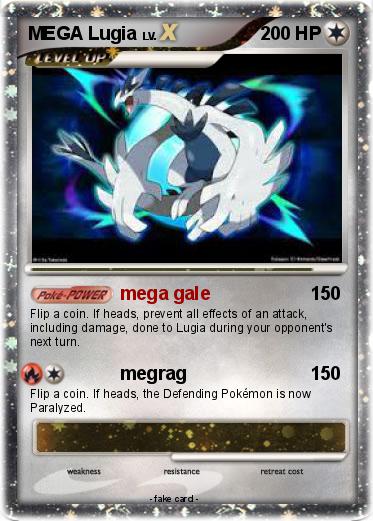 Pokemon MEGA Lugia