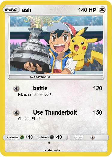 Pokemon ash