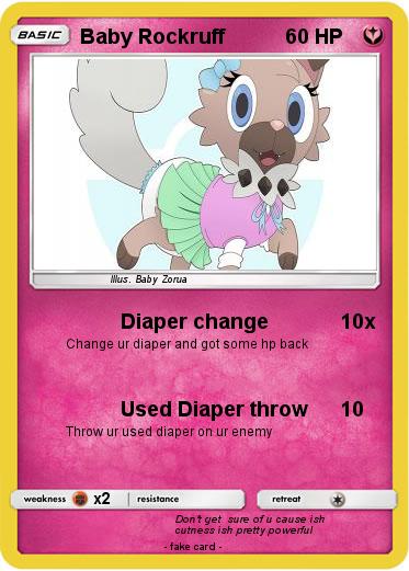 Pokemon Baby Rockruff