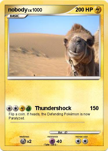 Pokemon nobody