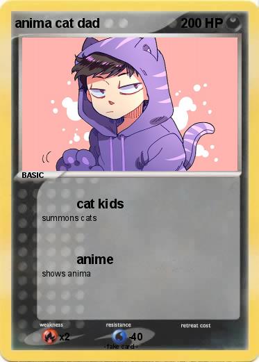 Pokemon anima cat dad