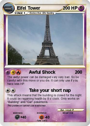 Pokemon Eifel Tower